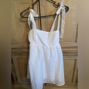 White boutique dress